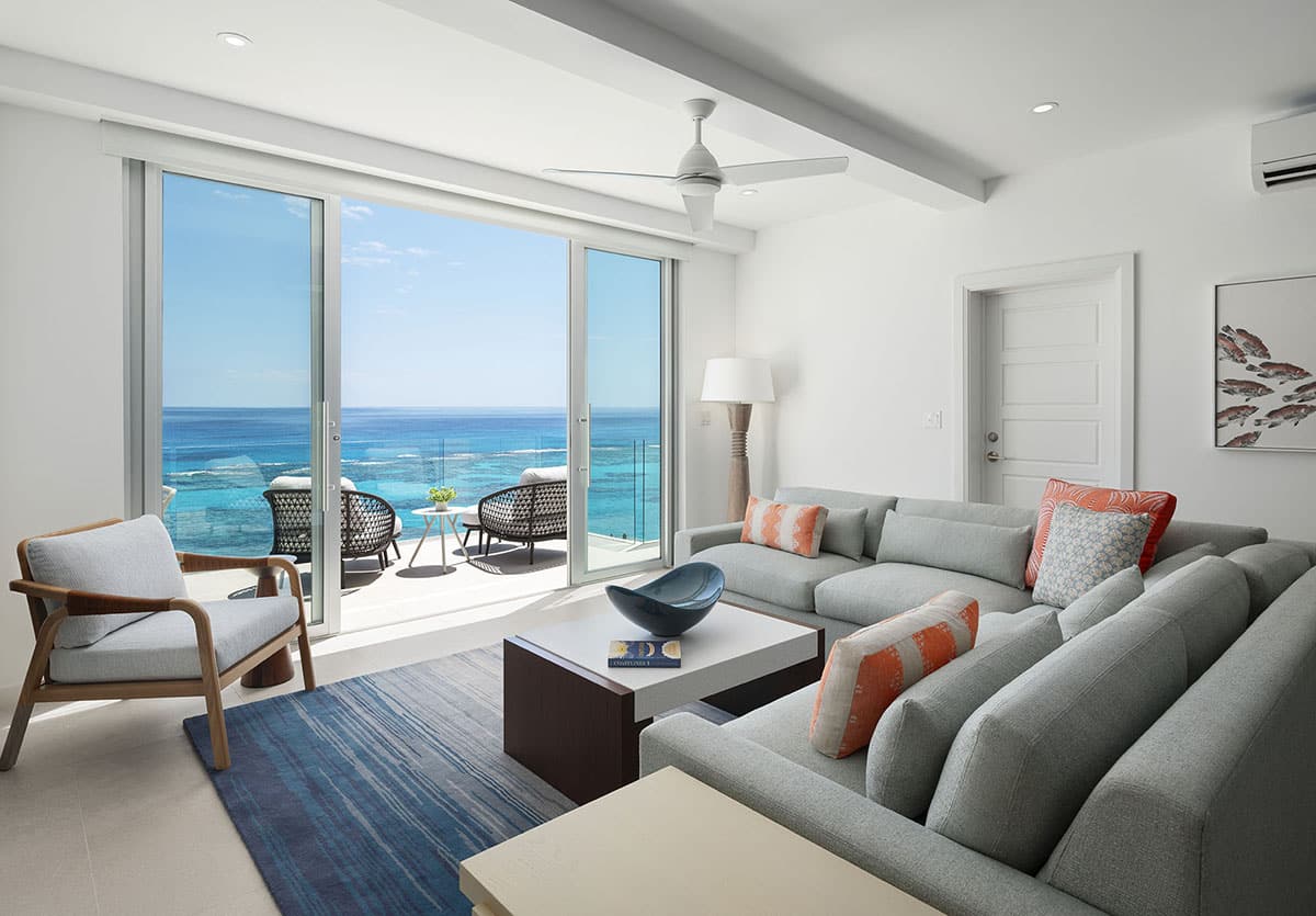 Two-Bedroom Oceanfront Suite in Bermuda | Azura Bermuda