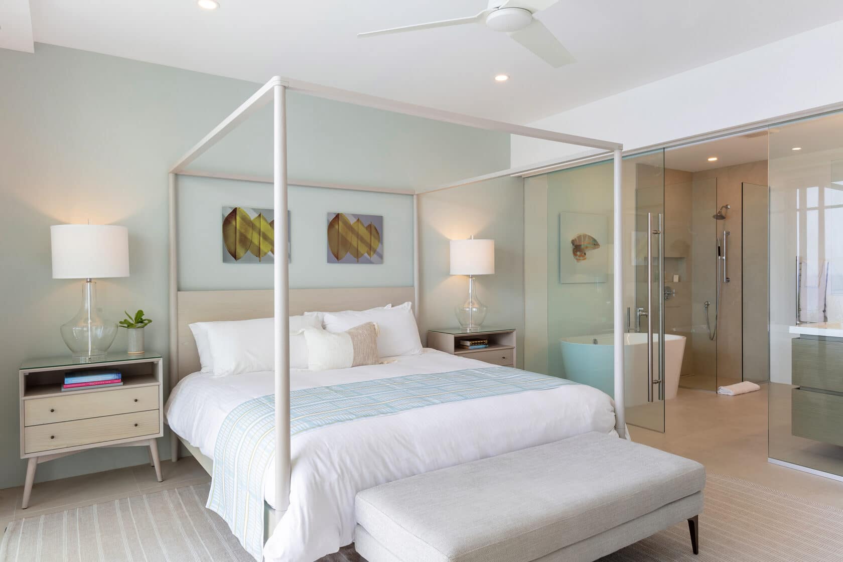 guest bedroom at Azura Bermuda