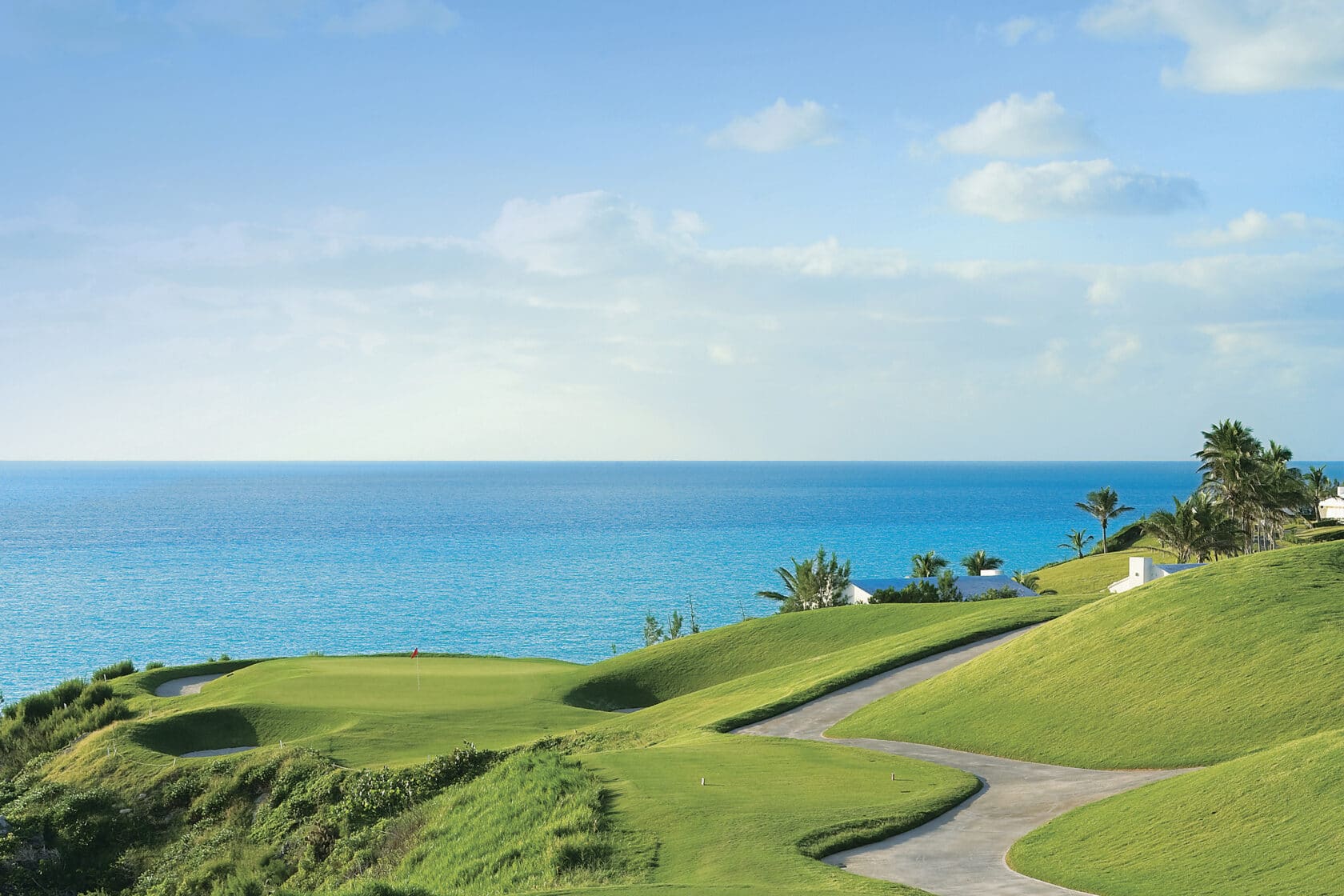 ocean view golf course in bermuda