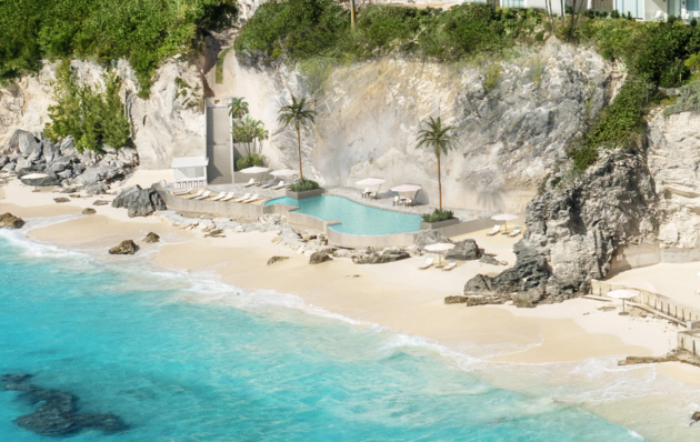 Pool on Bermuda